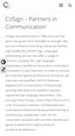 Mobile Screenshot of cosign.org.uk